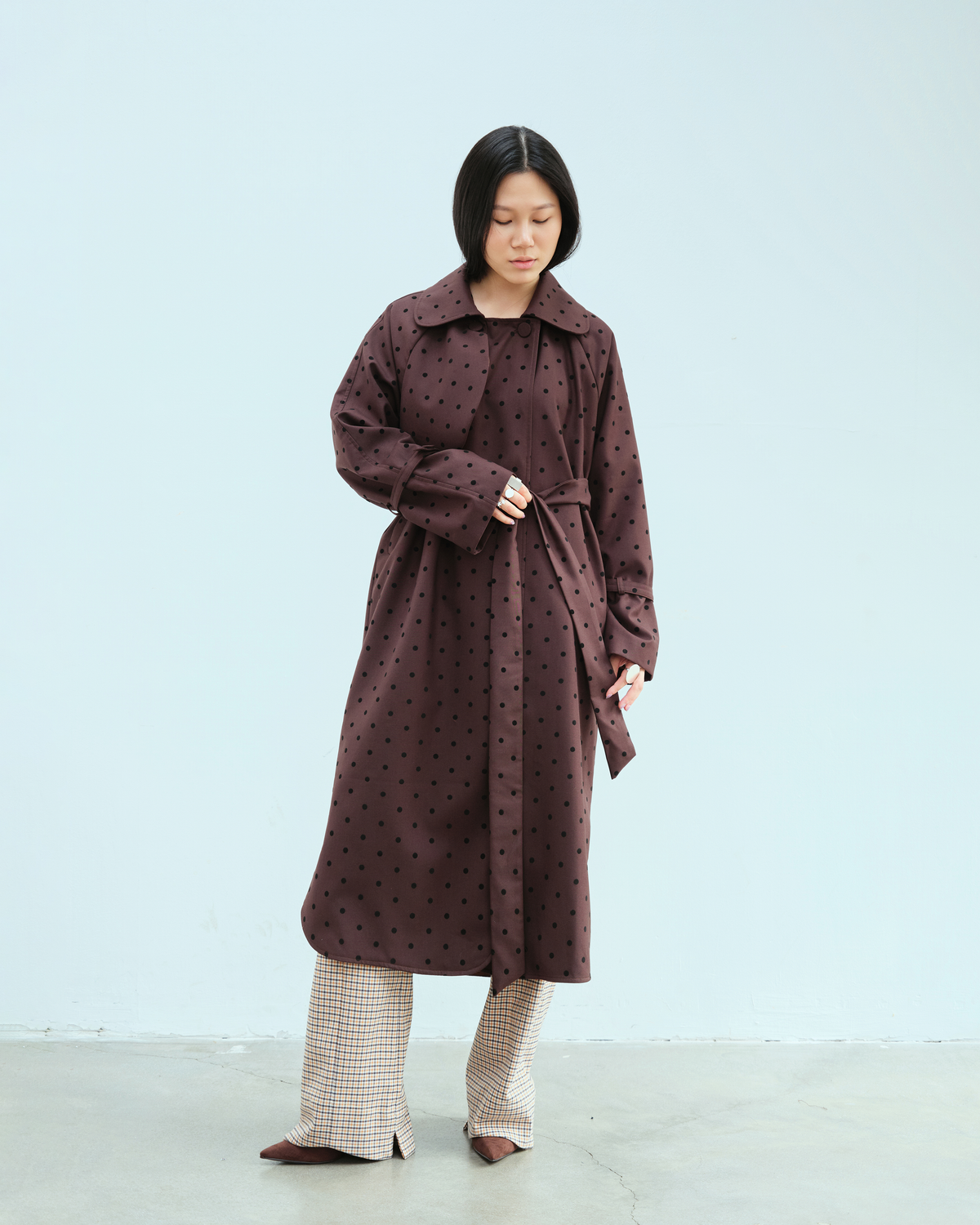 Chocolate and Earth Trench Coat