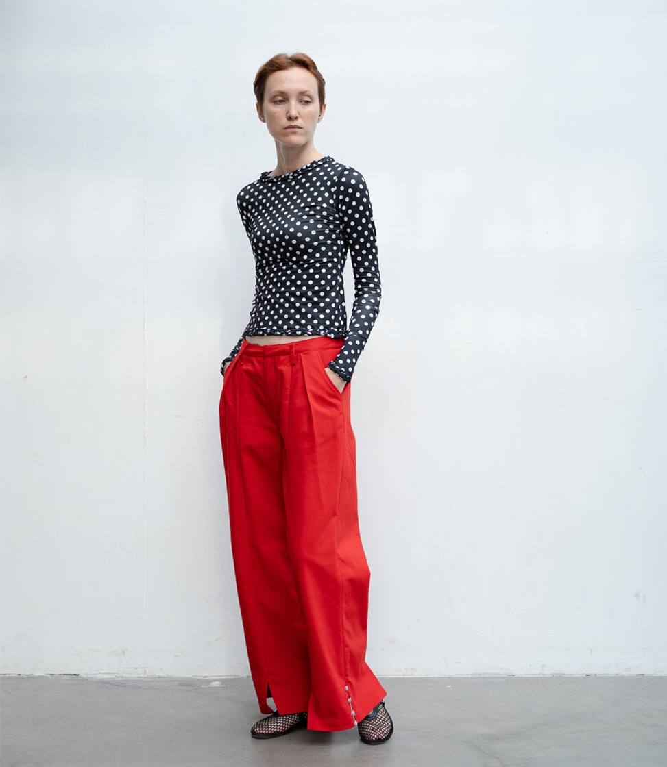 Timeless Polka Dots Top