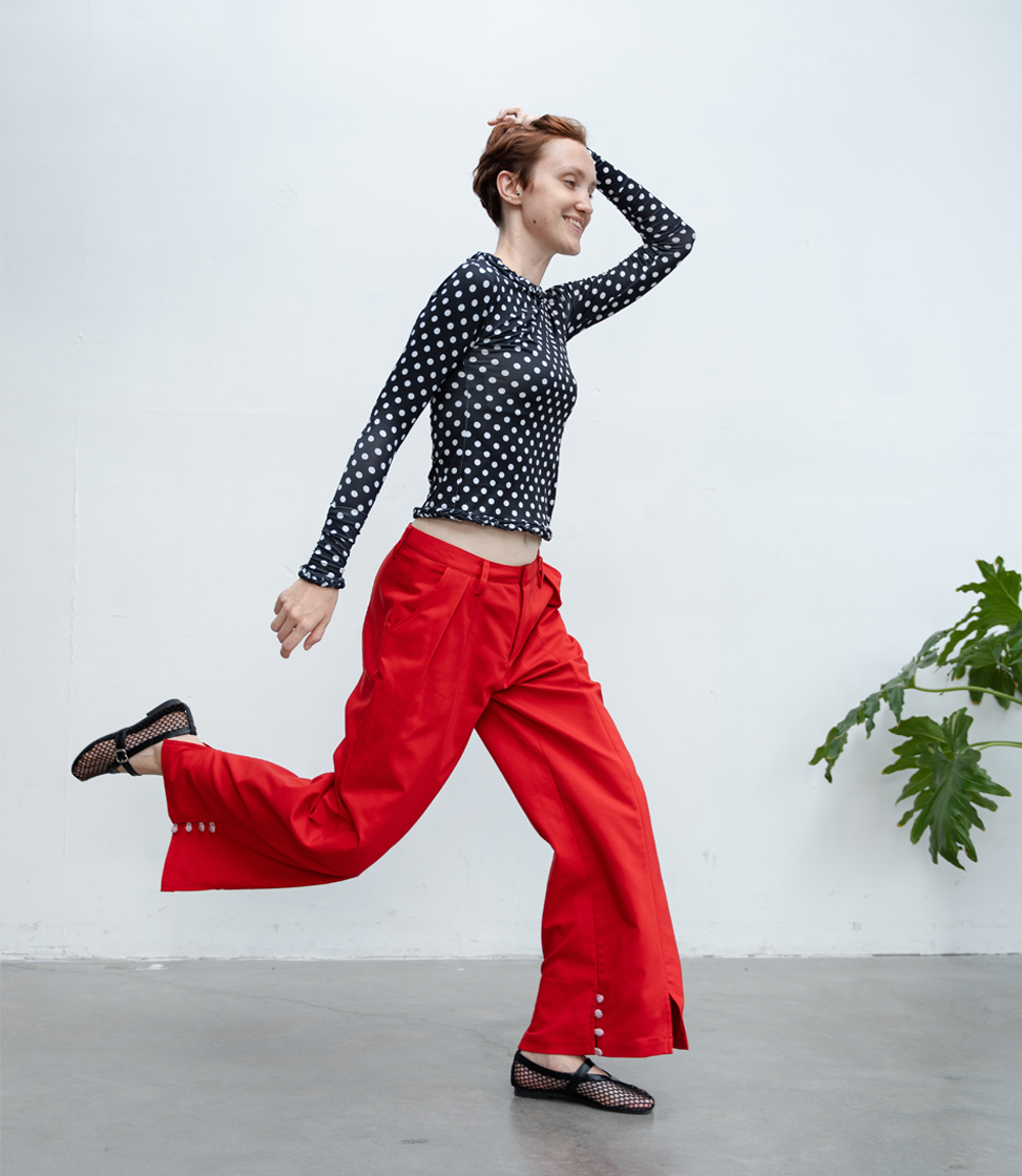 Timeless Polka Dots Top