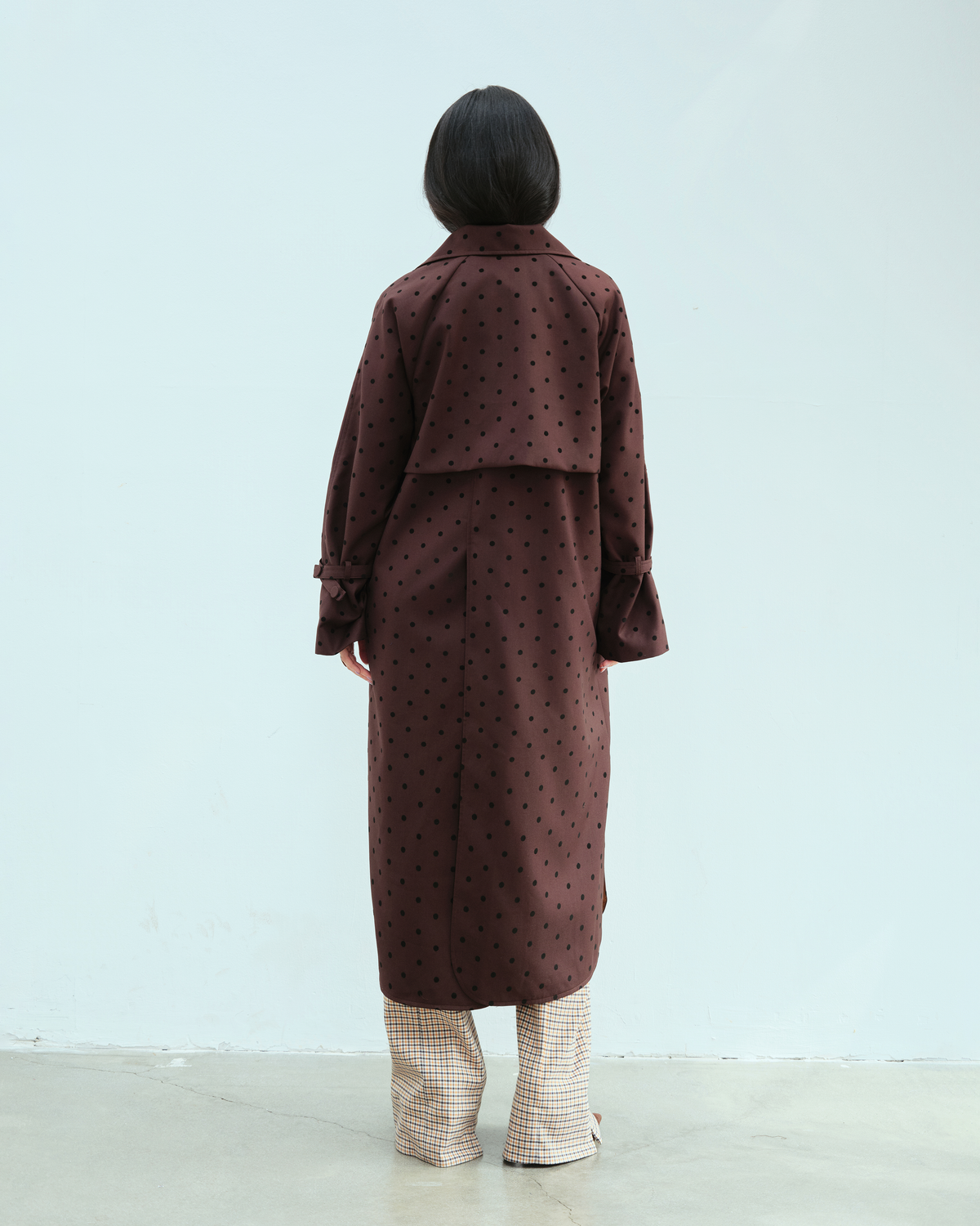 Chocolate and Earth Trench Coat