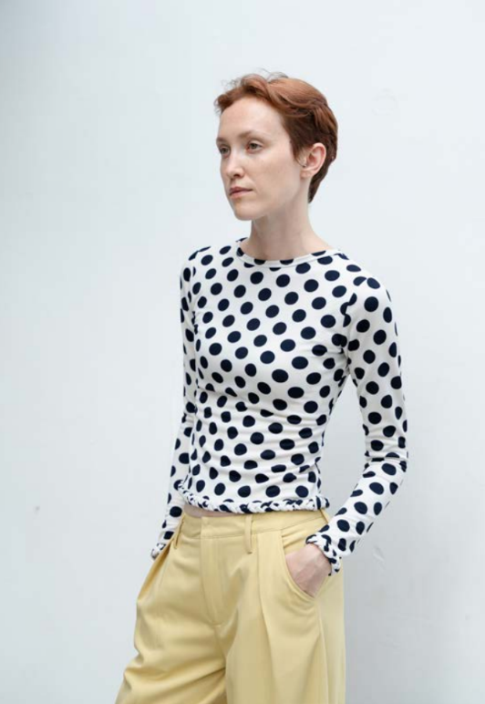 Timeless Polka Dots Top