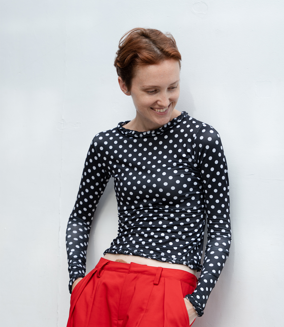 Timeless Polka Dots Top