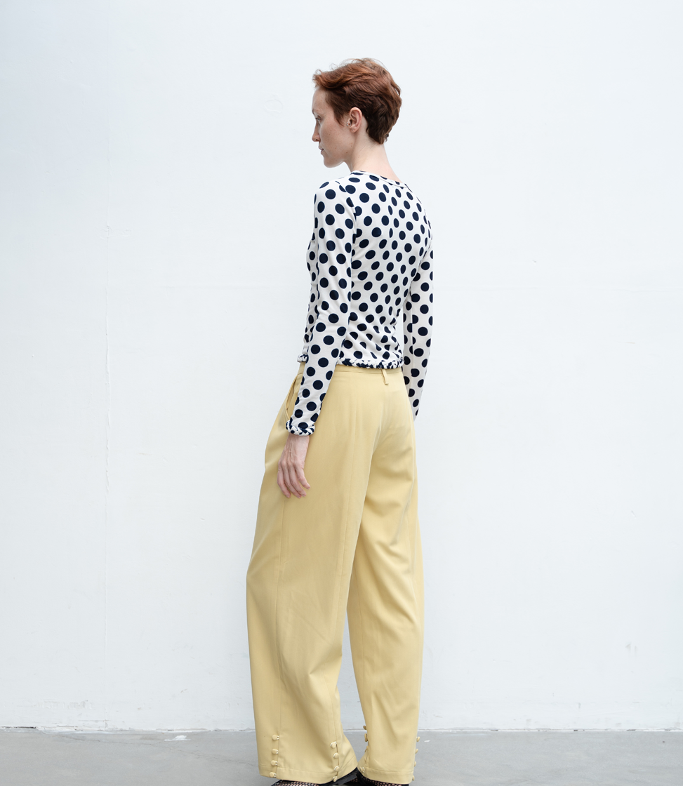 Timeless Polka Dots Top