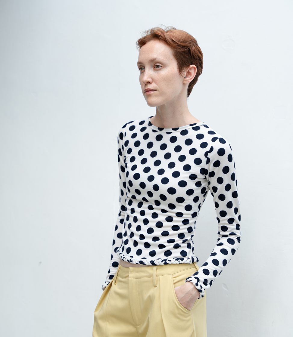 Timeless Polka Dots Top