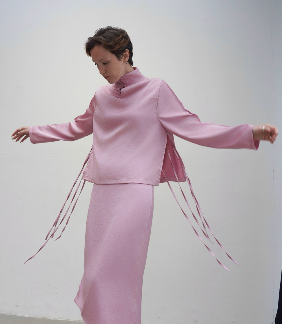 Trăm Hoa Đua Nở Silk Shirt